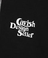 SELLER LOGO ZIP UP HOODIE BLACK(CV2EFUM480A)