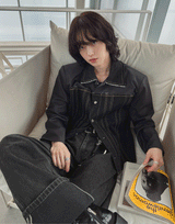 Bison Half Denim Jacket