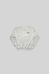 "NO BURNERS" クルーネックスウェット(WHITE)