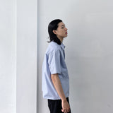 Structured Diagonal Seam Shirt