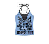 Ayla Graffiti Layer Halter