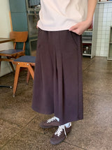 [unisex] アヒンピンテックバンディングバミューダパンツ