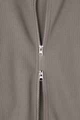 Aaron Waffled Full Zip Up
