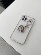 Ethereal Heart Watch Keychain