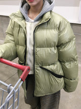 アクティックグロッシーパッファーショートパディング (5c)