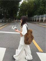 ロックルーズフィットハーフ半袖ニット(2c)