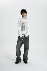 SEXXDEVIL "COMBAT" Graphic LS TEE