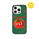 【MADE】トマト コンプレックス グリーン アイフォン ケース[Glossy Glass/Magsafe]