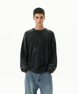 PIGMENT FLAG KNIT SWEATER
