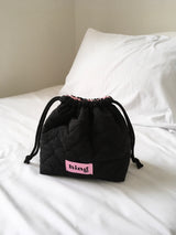 Heart Padding Pouch_Black