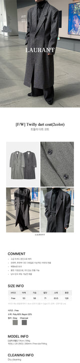 [F/W] Twilly dart coat(2color)