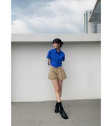 ローコットンショートパンツ