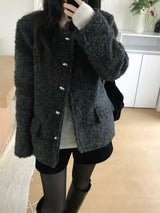 Wish Bookle Tweed Jacket (2 colors)