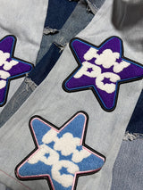 PATCHWORK STAR DENIM