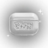 [MADE] Silver ribbon airpods case