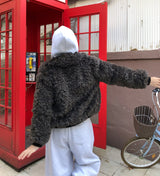 ルーシー襟付きエコファージャケット