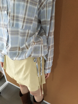 Ranel check hoodie (2color)