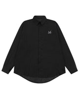 ルーズフィットシースルーシャツ (2color)