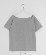 ユリミワンオフショルダールーズフィットTシャツ