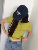 [ORIGINAL] Face Round Short-Sleeve T-Shirt