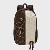 Half String Corduroy Backpack