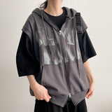 Woody Hooded Vest Zip-Up (4 colors)