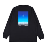  Collaboration Long-sleeved T-shirt - Aqua | 【Oshinoko】 × 60% 
