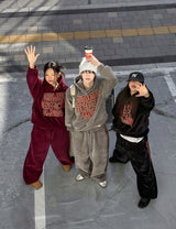 [Mink Fur] ロッテリーベルベットコーデュロイクロップフード
