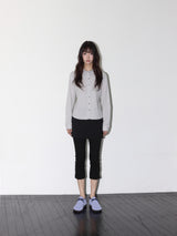 PIN DOT SHIRT (GREY)