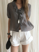  Weekend roll-up shorts