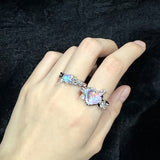 Daily Heart gemstone Ring