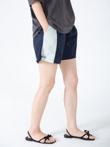 Two Tone Blend Shorts (Navy)