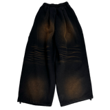 cat brush fleece sweatpants