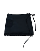 Satin strap sk / black
