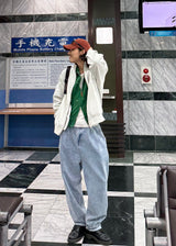 [virstyle original] INKKI Core Zip-Up Sweat Jacket 430