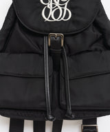 ロゴポケットミニリュック Black