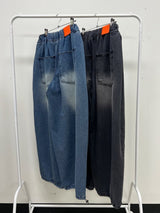side pintuck pants