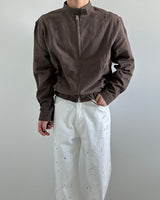 linen rider jaket