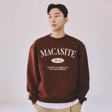 Arch Logo Sweat Shirt Wine