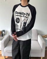 コレクションラグランニットTシャツ