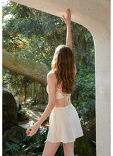 Daisy Swim Skirts Ivory