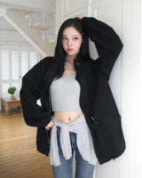Eka Ribbed Crop Cardigan set