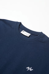 デュオグラフィック半袖Tシャツ ネイビー