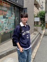 Unisex エアーフォースカラースウェットシャツ