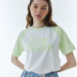 RVSラグランTシャツ グリーン