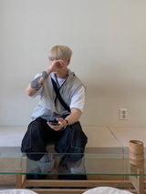 Nonfade stitch cargo balloon pants 2C