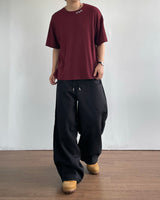 ウェザークロップワッフルショートスリーブTシャツ