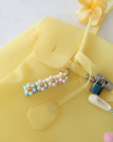 Daisy Flower 4-Compartment Keycap Keyring