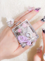 mint tea-cup ring