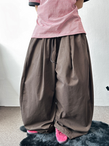 Treaty Multi String Cotton Long Pants  5 Colors 